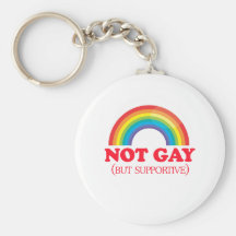 NON GAI, mais de support Porte-clef