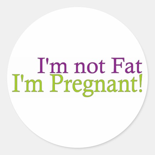 Non gros enceinte autocollant rond