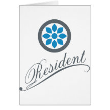 Non-habillement de base résident carte