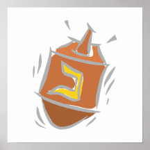 Nonne de Dreidel Posters