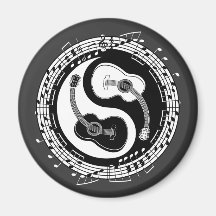 Notation de Yin Guit Aimants Pour Réfrigérateur
