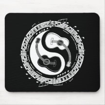 Notation de Yin Guit Tapis De Souris