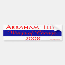 "NotB" Abraham/adhésif pour pare-chocs d'Illia Autocollants Pour Voiture
