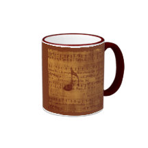 Note musicale mug à café