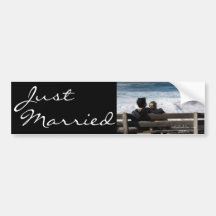 Notre amour - juste adhésif pour pare-chocs marié autocollants pour voiture