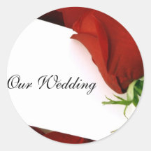 Notre autocollant de mariage