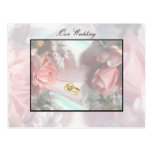 Notre carte postale de faire-part de mariage