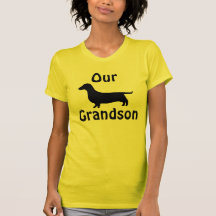 Notre chemise de teckel de petit-fils t-shirt