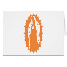 notre dame d'orange de Guadalupe Cartes De Vœux
