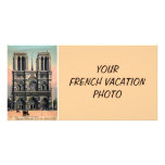 Notre Dame faite sur commande Cartes De Vœux Avec Photo