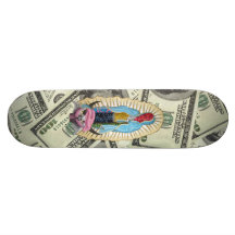 NOTRE DAME QUADELUPE SKATEBOARD CUSTOMISABLE