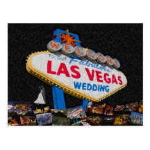 Notre Las Vegas fabuleux épousant la carte postale