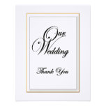 Notre mariage/Merci Invitations Personnalisées