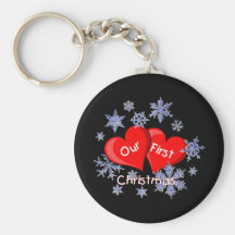Notre premier Noël Porte-clef