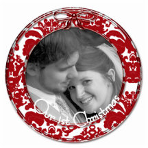 Notre premier ornement de Noël Photo En Relief