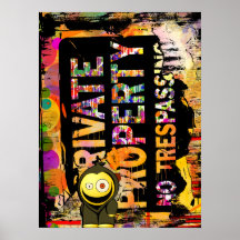 NoTrespass Posters