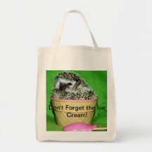N'oubliez pas la crème glacée ! sac fourre-tout