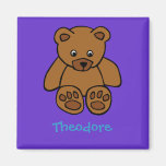 Nounours doux magnets pour réfrigérateur
