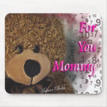 Nounours pour la maman tapis de souris