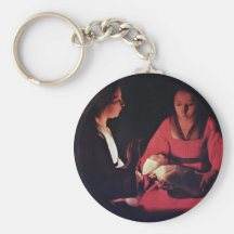Nourrisson de Newlyborn (la nativité ?) Porte-clef