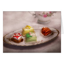 Nourriture - bonbon - gâteau - les festins de la g cartes de vœux