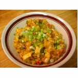 Nourriture de dîner de cuisine de Jambalaya Photo En Découpe