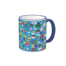 Nourriture heureuse tasse
