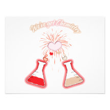 Nous avons la chimie invitations personnalisables