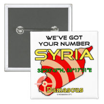 Nous avons votre nombre Syrie Badge Avec Épingle