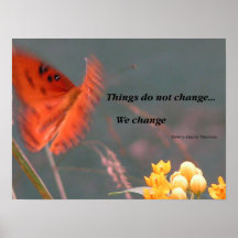 Nous changeons l'affiche de papillon