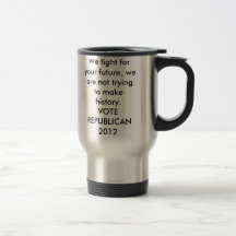 Nous luttons pour votre avenir, nous n'essayons pa mugs à café