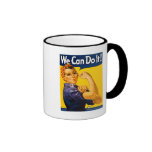 Nous pouvons le faire ! Rosie le cru 2ÈME GUERRE M Tasse À Café