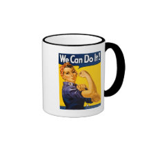 Nous pouvons le faire ! Rosie le cru 2ÈME GUERRE M Tasse À Café