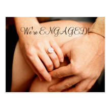 "Nous SOMMES ENGAGÉS ! "carte postale