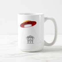 Nous venons dans des Extraterrestrials de paix Tasse À Café