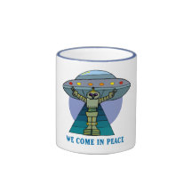 NOUS VENONS DANS LE ROBOT DE PAIX TASSE