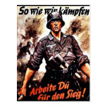 Nous Wie Wir Kampfen Cartes Postales