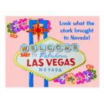 Nouveau bébé Las Vegas Cartes Postales