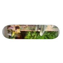 Nouveau château De d'après-midi ensoleillé Skateboards Personnalisés
