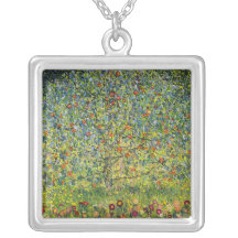Nouveau d'art de peinture de Gustav Klimt le pommi Pendentif