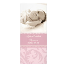 Nouveau faire-part de naissance de bébé de modèle 