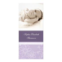 Nouveau faire-part de naissance de bébé de modèle 