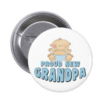 NOUVEAU garçon FIER de grand-papa Badges