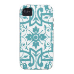 Nouveau minable et chic vintage d'art coque Case-Mate iPhone 4