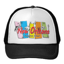 Nouveau-Orléans-Rétro Casquettes De Camionneur