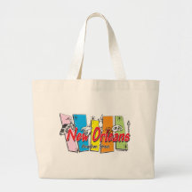 Nouveau-Orléans-Rétro Sacs En Toile