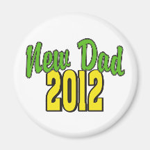 Nouveau papa 2012 magnets