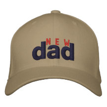 NOUVEAU PAPA CASQUETTE DE BASEBALL BRODÉE