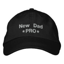 Nouveau papa pro casquettes brodées