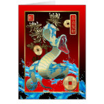 Nouveau Year-2013-year chinois du serpent cartes